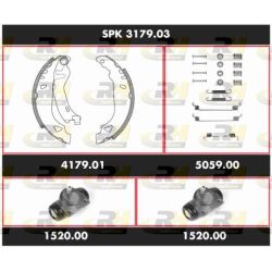 Stabdžių rinkinys, būgniniai stabdžiai ROADHOUSE SPK 3179.03