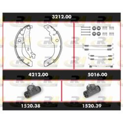 Stabdžių rinkinys, būgniniai stabdžiai ROADHOUSE SPK 3212.00