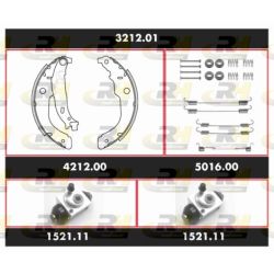 Stabdžių rinkinys, būgniniai stabdžiai ROADHOUSE SPK 3212.01