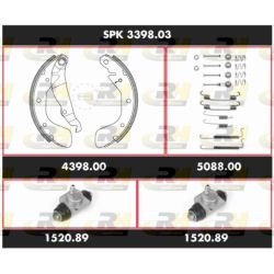 Stabdžių rinkinys, būgniniai stabdžiai ROADHOUSE SPK 3398.03
