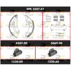 Stabdžių rinkinys, būgniniai stabdžiai ROADHOUSE SPK 3507.01