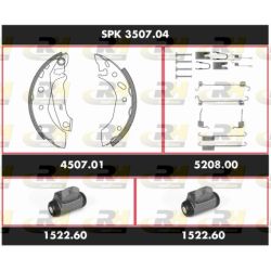 Stabdžių rinkinys, būgniniai stabdžiai ROADHOUSE SPK 3507.04