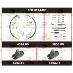 Stabdžių rinkinys, būgniniai stabdžiai ROADHOUSE SPK 3514.00