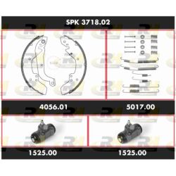 Stabdžių rinkinys, būgniniai stabdžiai ROADHOUSE SPK 3718.02