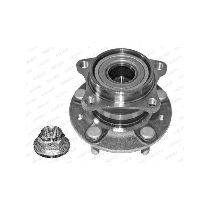 Rato guolio komplektas MOOG MD-WB-11883