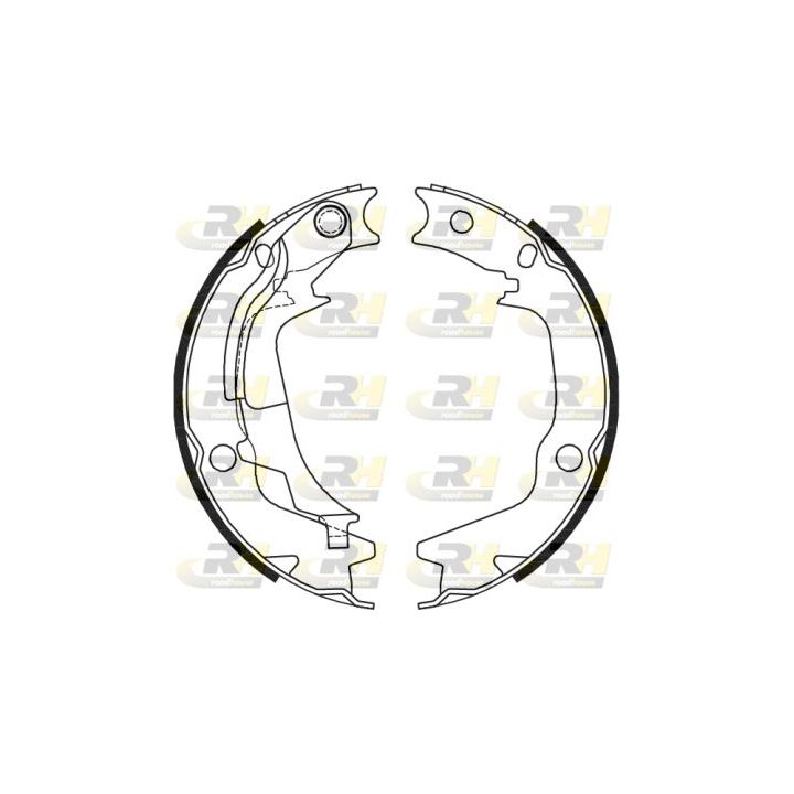 Stabdžių trinkelė, stovėjimo stabdys ROADHOUSE 4244.00