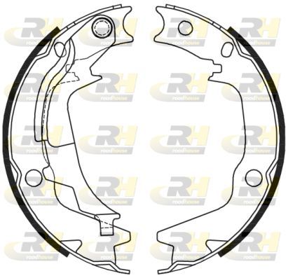 Stabdžių trinkelė, stovėjimo stabdys ROADHOUSE 4244.00