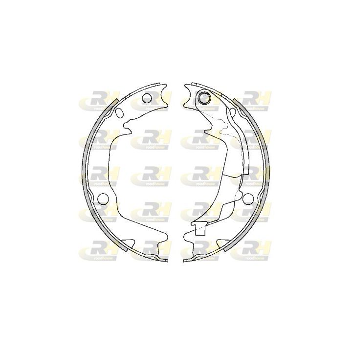 Stabdžių trinkelė, stovėjimo stabdys ROADHOUSE 4244.01