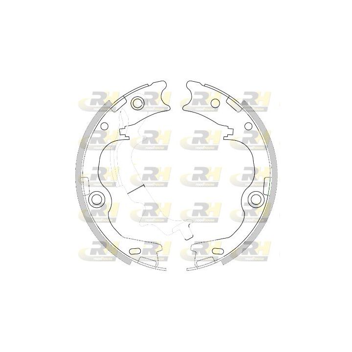 Stabdžių trinkelė, stovėjimo stabdys ROADHOUSE 4252.00