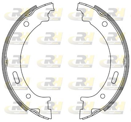 Stabdžių trinkelė, stovėjimo stabdys ROADHOUSE 4262.00