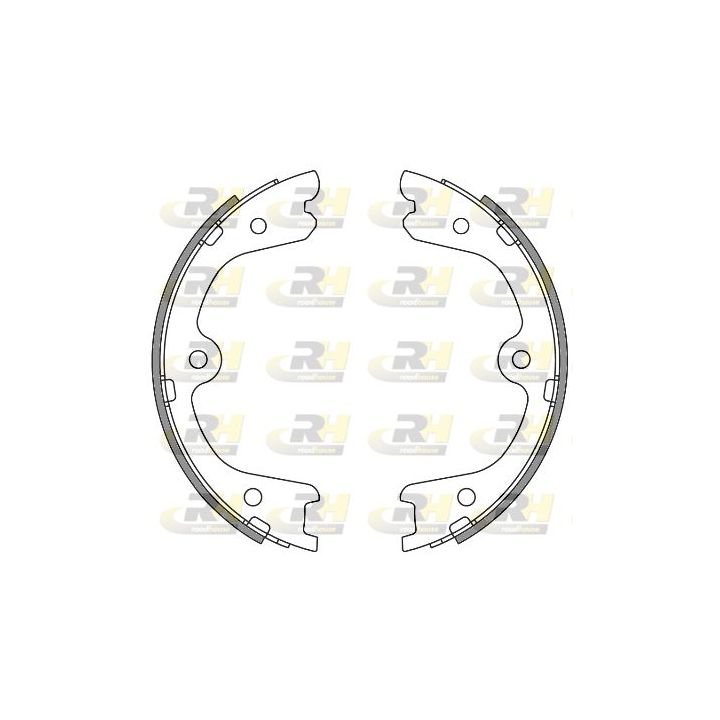 Stabdžių trinkelė, stovėjimo stabdys ROADHOUSE 4264.00