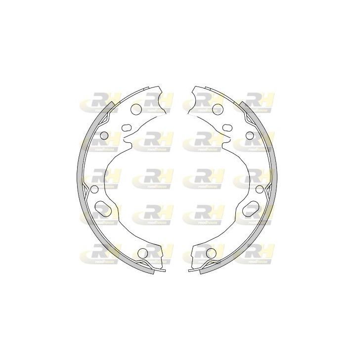 Stabdžių trinkelė, stovėjimo stabdys ROADHOUSE 4277.00