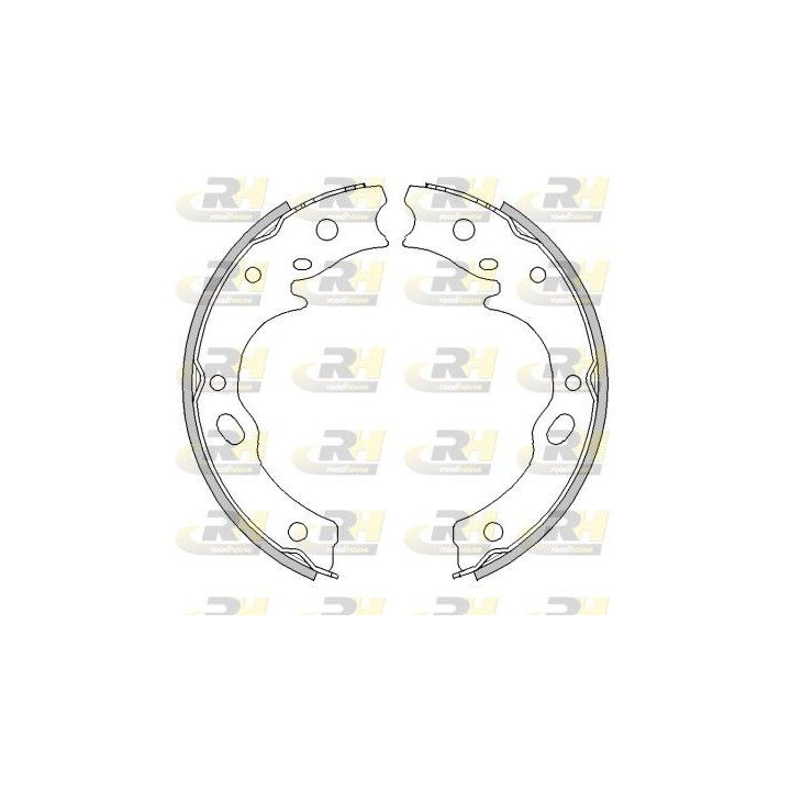 Stabdžių trinkelė, stovėjimo stabdys ROADHOUSE 4277.01