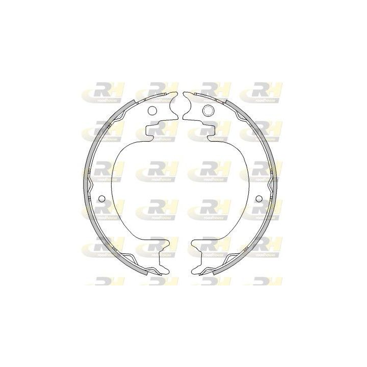 Stabdžių trinkelė, stovėjimo stabdys ROADHOUSE 4279.00