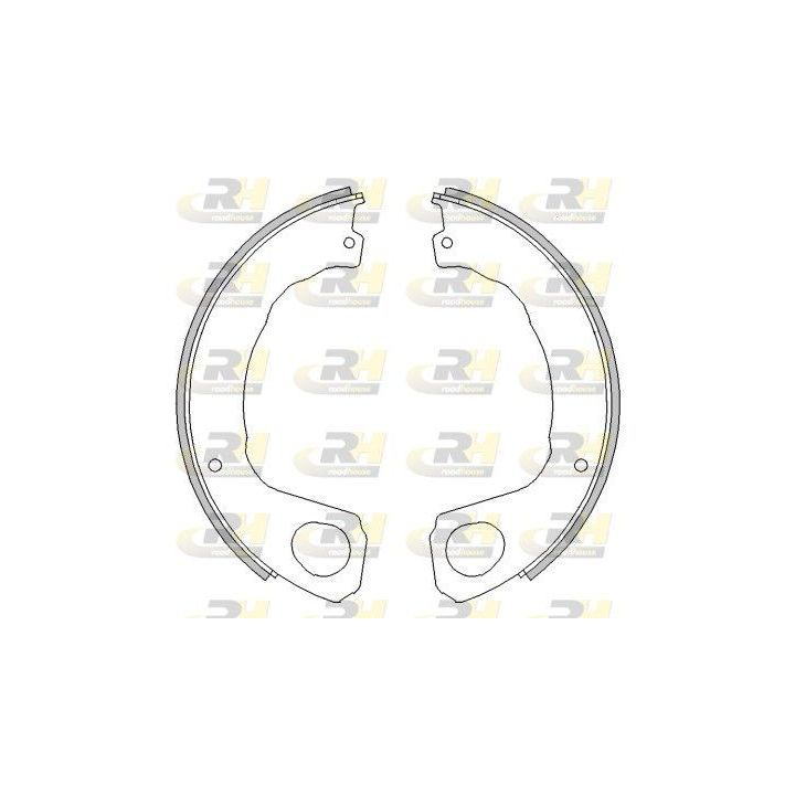 Stabdžių trinkelė, stovėjimo stabdys ROADHOUSE 4453.00