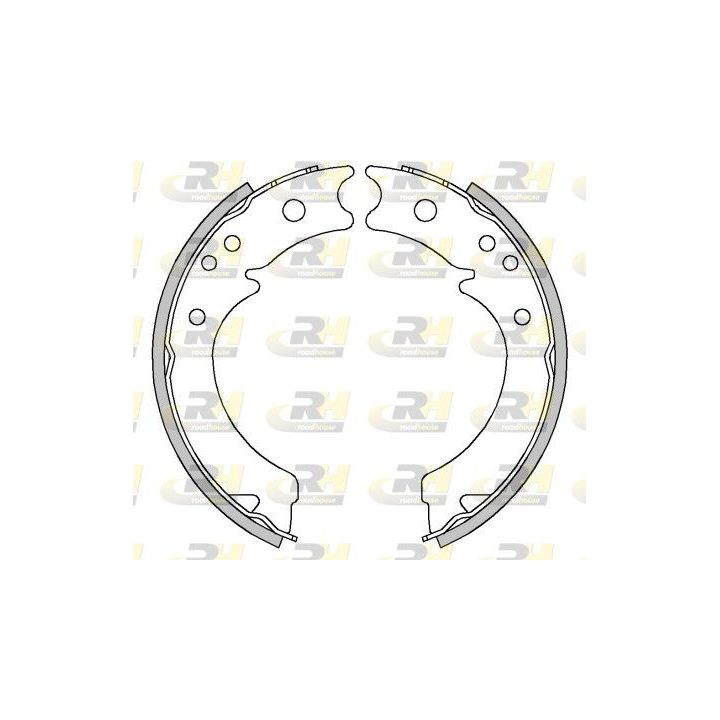 Stabdžių trinkelė, stovėjimo stabdys ROADHOUSE 4457.00