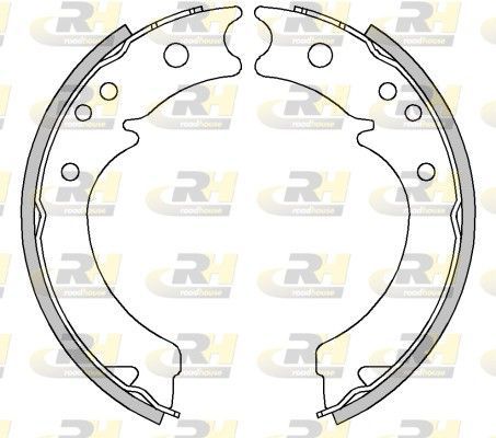 Stabdžių trinkelė, stovėjimo stabdys ROADHOUSE 4457.00