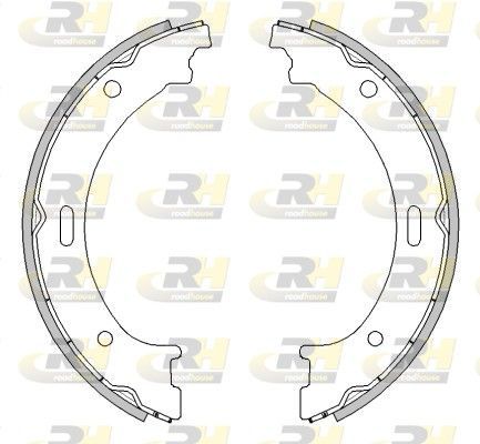 Stabdžių trinkelė, stovėjimo stabdys ROADHOUSE 4464.00