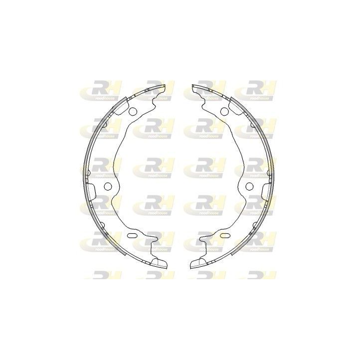 Stabdžių trinkelė, stovėjimo stabdys ROADHOUSE 4467.00