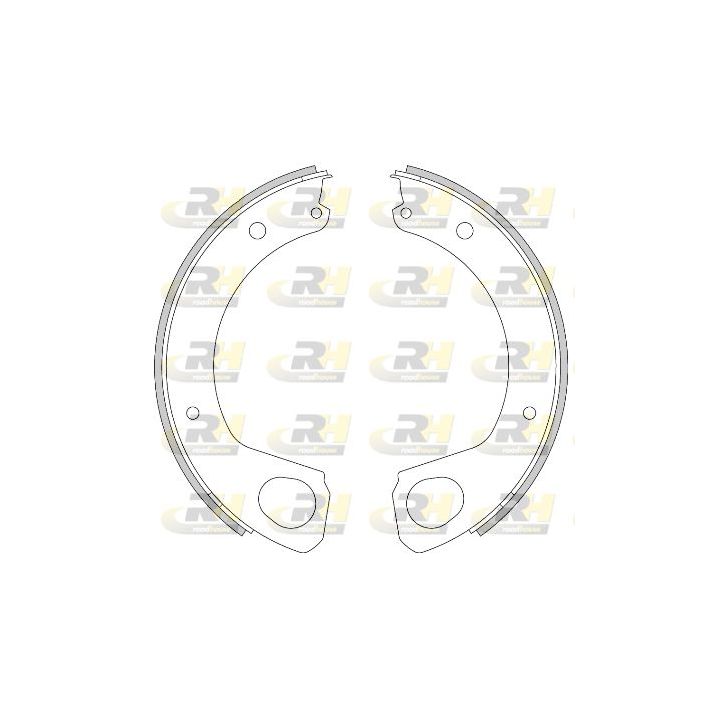 Stabdžių trinkelė, stovėjimo stabdys ROADHOUSE 4468.00