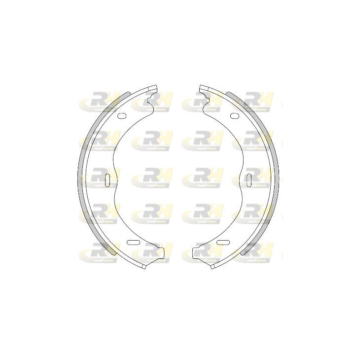 Stabdžių trinkelė, stovėjimo stabdys ROADHOUSE 4469.00