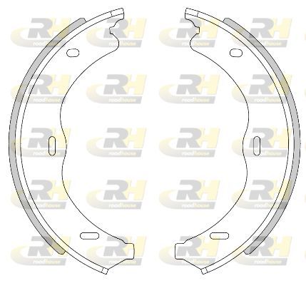 Stabdžių trinkelė, stovėjimo stabdys ROADHOUSE 4469.00