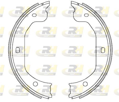 Stabdžių trinkelė, stovėjimo stabdys ROADHOUSE 4480.00