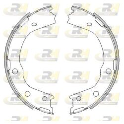 Stabdžių trinkelė, stovėjimo stabdys ROADHOUSE 4488.00