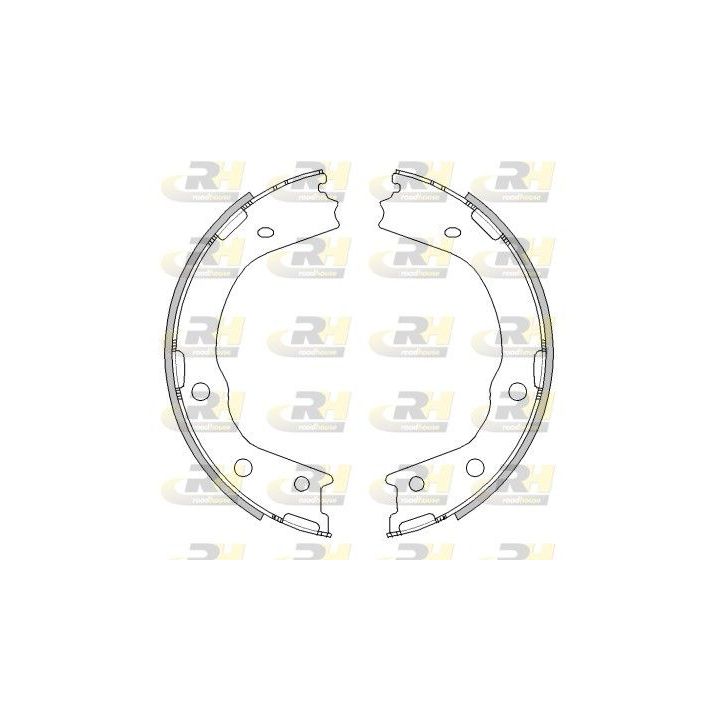 Stabdžių trinkelė, stovėjimo stabdys ROADHOUSE 4488.00