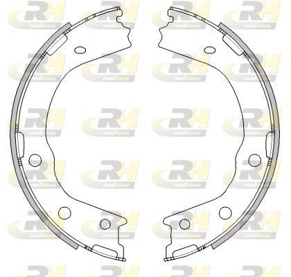 Stabdžių trinkelė, stovėjimo stabdys ROADHOUSE 4488.00