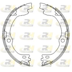 Stabdžių trinkelė, stovėjimo stabdys ROADHOUSE 4491.00