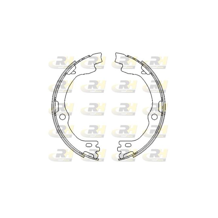 Stabdžių trinkelė, stovėjimo stabdys ROADHOUSE 4491.00