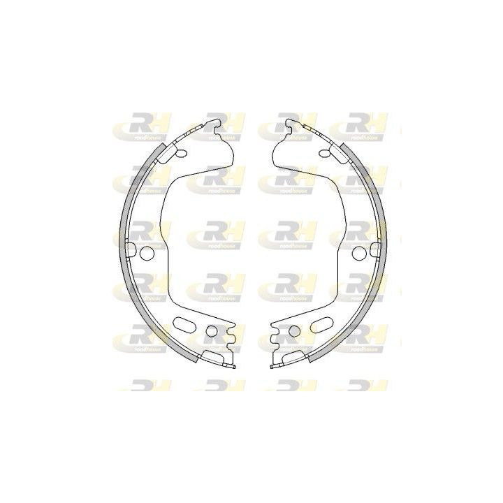 Stabdžių trinkelė, stovėjimo stabdys ROADHOUSE 4494.00