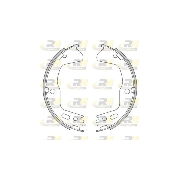 Stabdžių trinkelė, stovėjimo stabdys ROADHOUSE 4494.01