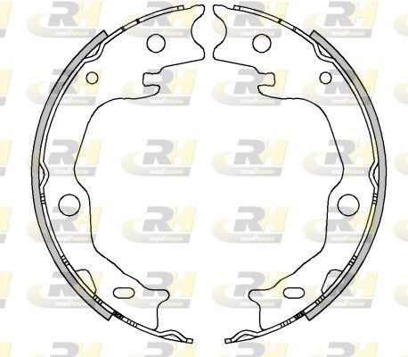 Stabdžių trinkelė, stovėjimo stabdys ROADHOUSE 4503.00