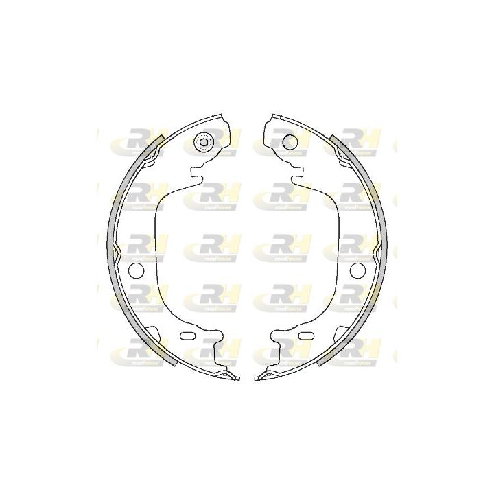 Stabdžių trinkelė, stovėjimo stabdys ROADHOUSE 4516.00