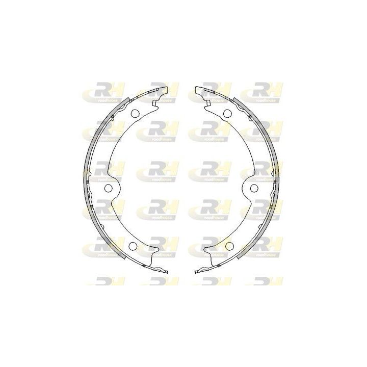 Stabdžių trinkelė, stovėjimo stabdys ROADHOUSE 4517.00