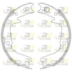 Stabdžių trinkelė, stovėjimo stabdys ROADHOUSE 4519.00