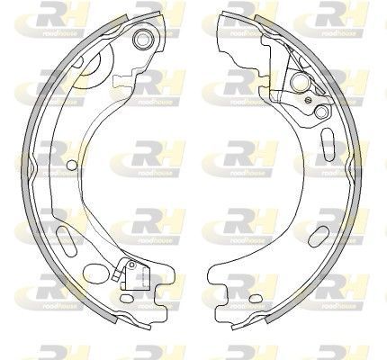 Stabdžių trinkelė, stovėjimo stabdys ROADHOUSE 4520.00