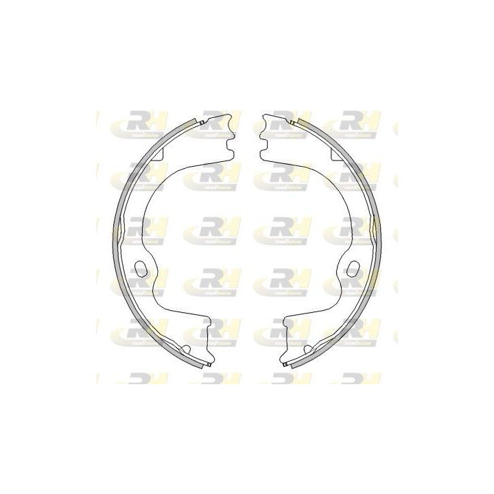 Stabdžių trinkelė, stovėjimo stabdys ROADHOUSE 4532.00