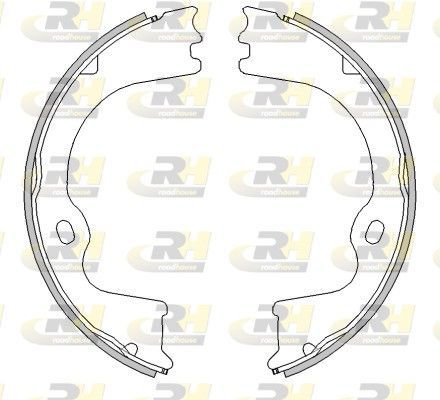 Stabdžių trinkelė, stovėjimo stabdys ROADHOUSE 4532.00