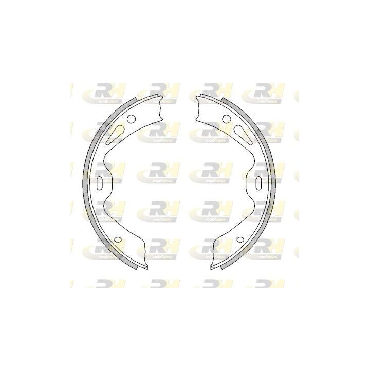 Stabdžių trinkelė, stovėjimo stabdys ROADHOUSE 4603.00