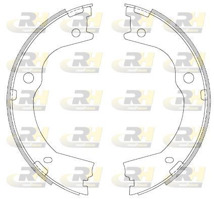 Stabdžių trinkelė, stovėjimo stabdys ROADHOUSE 4609.00