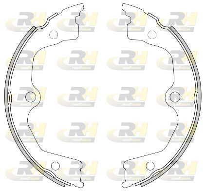 Stabdžių trinkelė, stovėjimo stabdys ROADHOUSE 4626.00