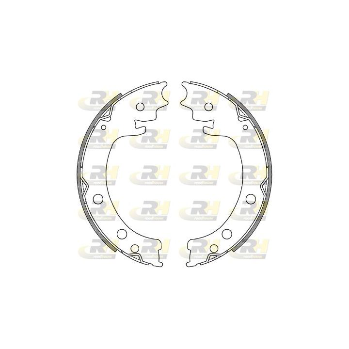 Stabdžių trinkelė, stovėjimo stabdys ROADHOUSE 4629.00