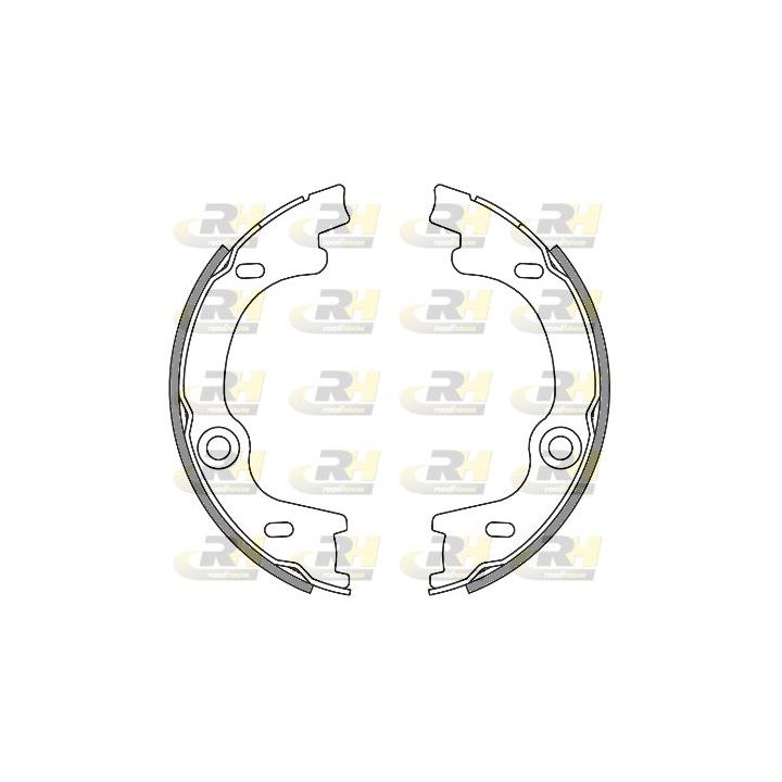 Stabdžių trinkelė, stovėjimo stabdys ROADHOUSE 4630.00