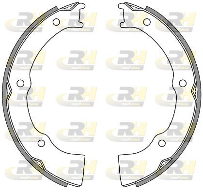 Stabdžių trinkelė, stovėjimo stabdys ROADHOUSE 4654.00