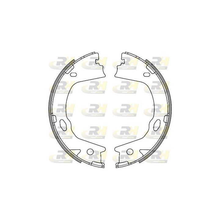 Stabdžių trinkelė, stovėjimo stabdys ROADHOUSE 4657.00