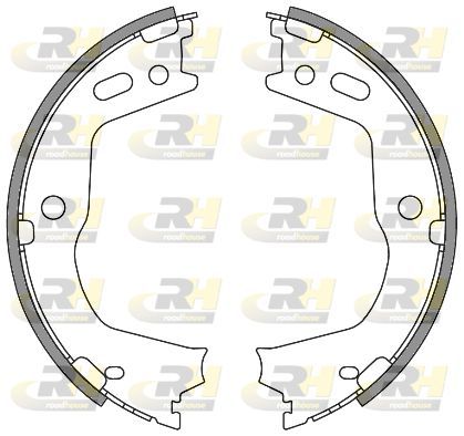 Stabdžių trinkelė, stovėjimo stabdys ROADHOUSE 4666.00