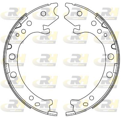 Stabdžių trinkelė, stovėjimo stabdys ROADHOUSE 4667.00